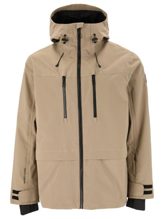 Whistler Men's Ski & Snowboard Jacket Beige W253192-3040