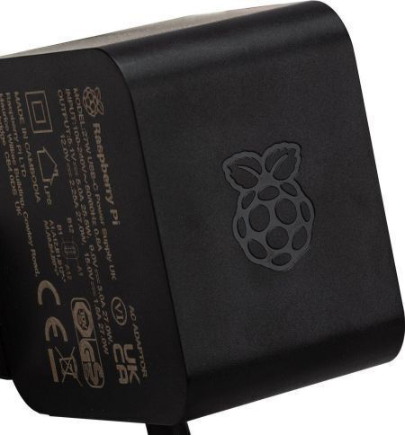 Raspberry Pi Raspberry Pi 5 Official 27w Usb-c Pd Power Supply