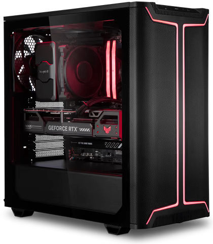 U-Case Hyperion Gaming Desktop PC (Ultra 7-265KF/32GB DDR5/2TB SSD/GeForce RTX 5070 Ti/W11 Home)