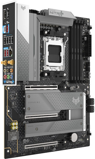 Sapphire Nitro+ B850A WiFi 7 Motherboard ATX με AMD AM5 Socket 52123-03-40G