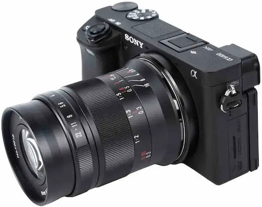 7artisans Crop Φωτογραφικός Φακός Photoelectric 60mm f/2.8 Mark II Telephoto / Macro για Sony E Mount Μαύρος