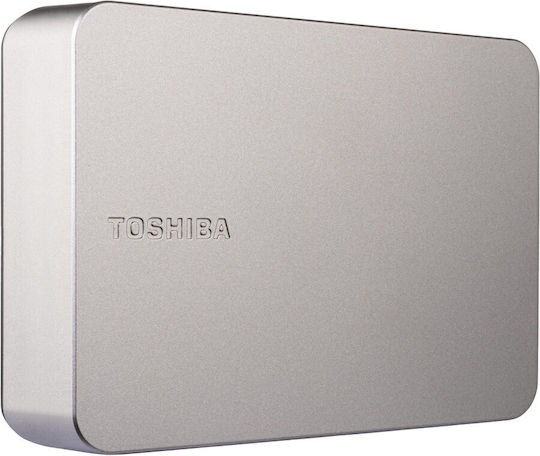 Toshiba Canvio Flex USB 3.2 Εξωτερικός HDD 4TB 2.5" Ασημί