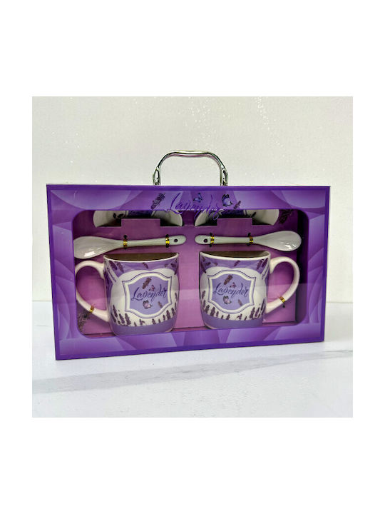 Velve Cană Ceramică Violet 300ml