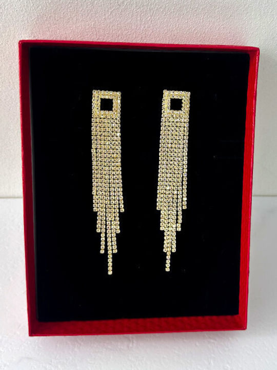 Velve Earrings with Stones