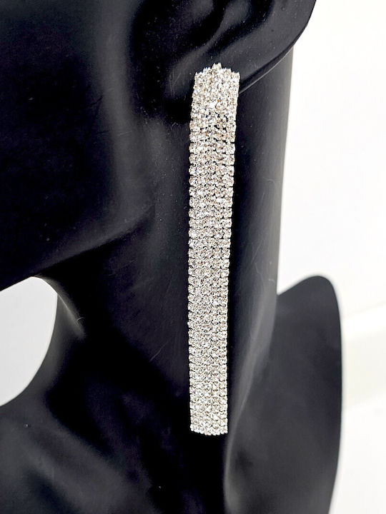 Velve Earrings with Stones