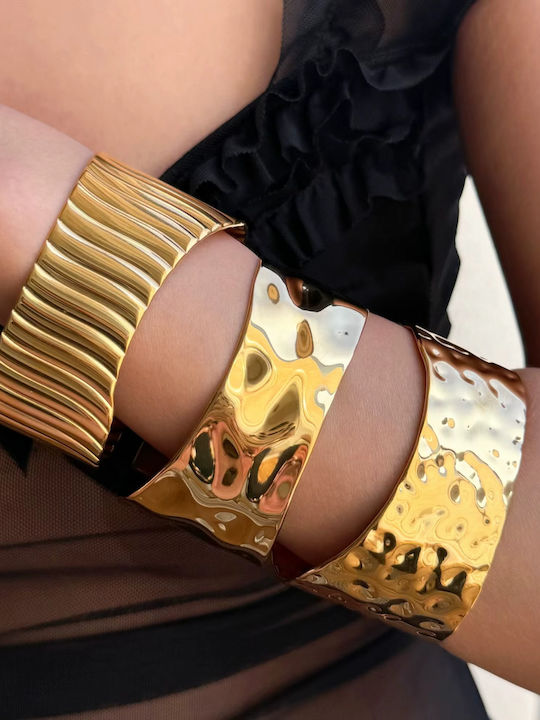 Enotia Damen Armband Handschellen aus Stahl