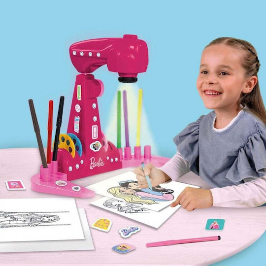 Lisciani Giochi Barbie Σχολή Ζωγραφικής & Προτζέκτορας Ιστοριών για 5+ Ετών