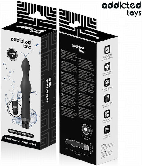 Addicted Toys Cleaner Πρωκτικό Ντους Μαύρο