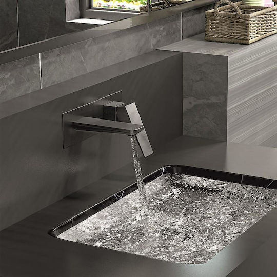 Inter Ceramic Σετ Μίκτης & Στόμιο Εντοιχισμού για Νιπτήρα Ασημί 6988354266737 Inter Ceramic Σετ Μίκτης & Στόμιο Εντοιχισμού για Νιπτήρα Ασημί 6988354266737
