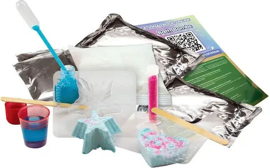 Bath Fussy Ball Creation Set Laboratory made of Wood
