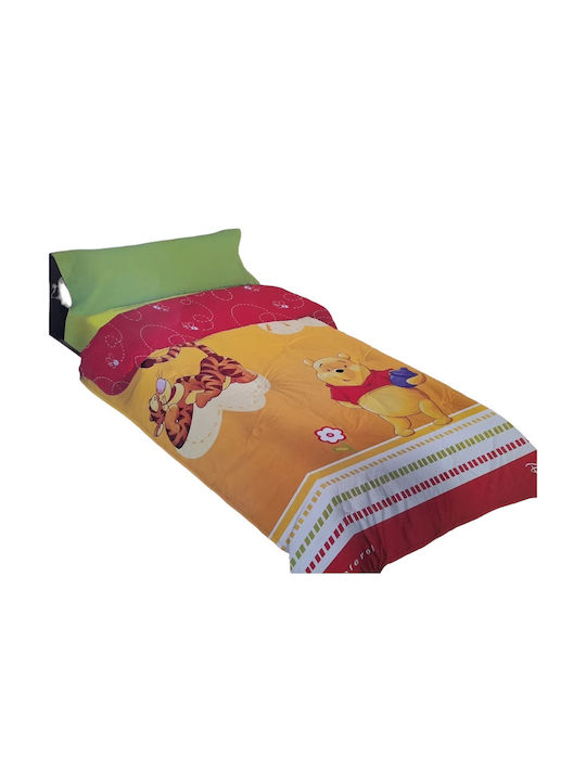 Manterol Casa Παιδικό Πάπλωμα Μονό με Γέμιση Microfiber Πολύχρωμο 150x220εκ.