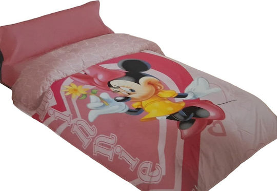 Manterol Casa Kids Duvet Single with Microfiber Filling Multicolour 150x220cm