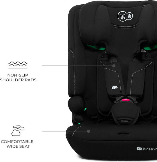 Kinderkraft I-comfy Baby Car Seat High-back Booster i-Size Black
