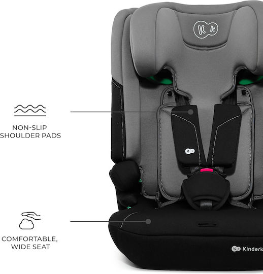 Kinderkraft I-comfy Baby Car Seat High-back Booster i-Size Dark Grey