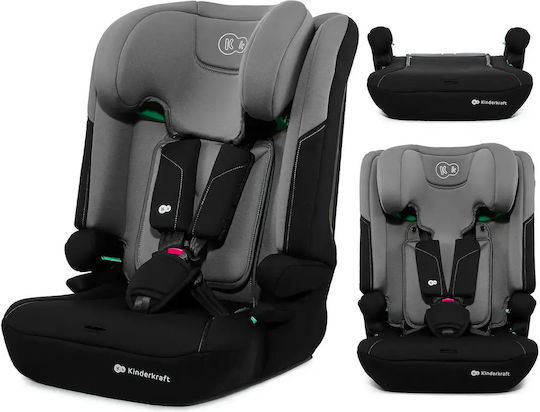Kinderkraft I-comfy Baby Car Seat High-back Booster i-Size Dark Grey