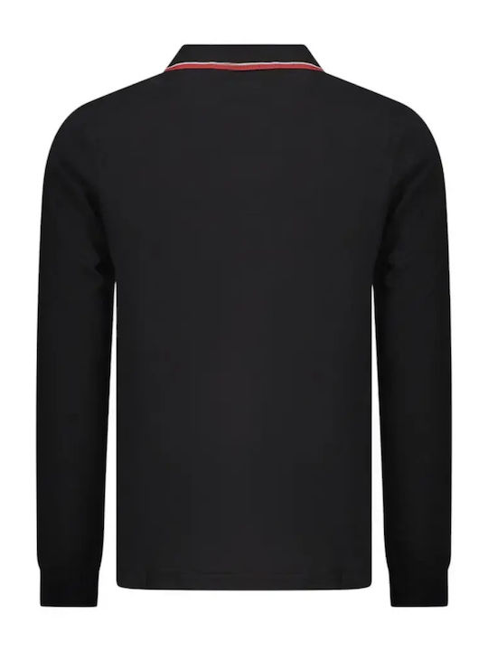 Polo Long Sleeve Blouse Black