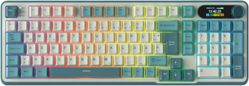 Royal Kludge RK-S98 Wireless Gaming Mechanical Keyboard 96% with RGB lighting (English US) Blue