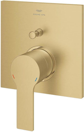 Grohe Σετ Μίκτης & Εκτροπέας Εντοιχισμού για Ντουζιέρα Ασημί 4005176513978