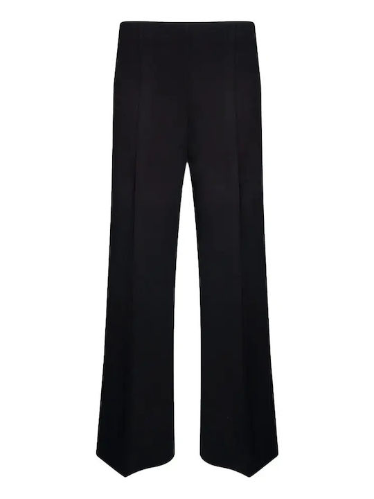 Women's Fabric Trousers Black
