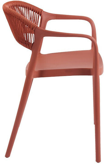 Καρέκλα Ankara Terracotta 54x55.5x77εκ. Καρέκλα Ankara Terracotta 54x55.5x77εκ.