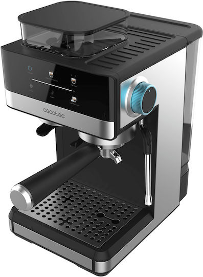 Cecotec Power Automatic Espresso Machine 1350W Pressure 20bar with Grinder Black