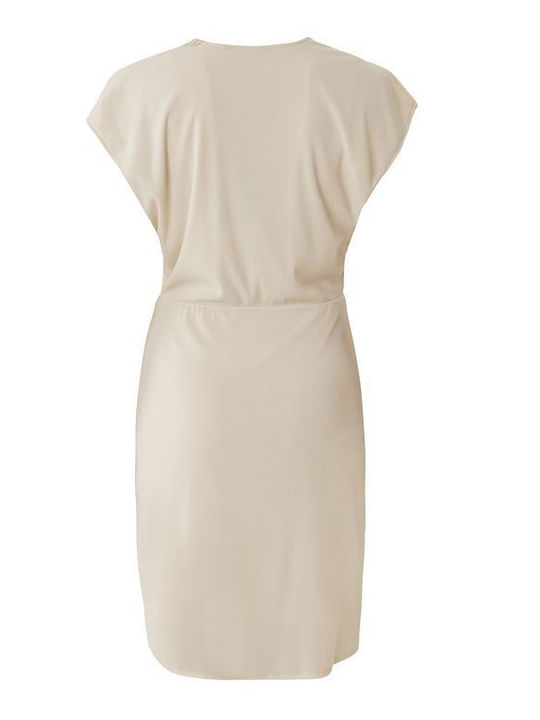 Evening Dress with Sheer White