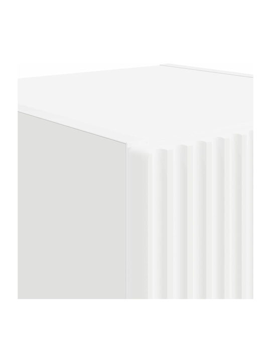 Wand Wohnzimmer Schrank aus Spanplatte Weiß 30x31x60cm