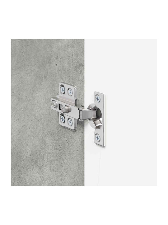 Wand Wohnzimmer Schrank aus Spanplatte Beton 30x31x40cm