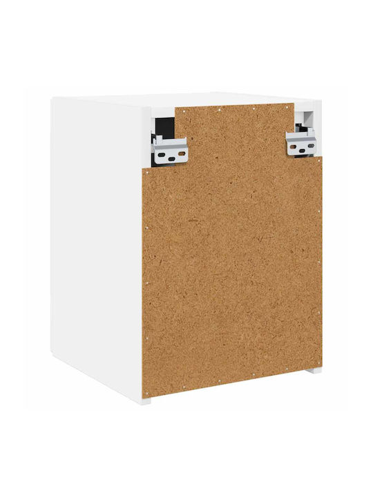 Wand Wohnzimmer Schrank aus Spanplatte Weiß 30x31x40cm