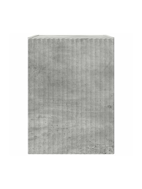 Wand Wohnzimmer Schrank aus Spanplatte Beton 30x31x40cm