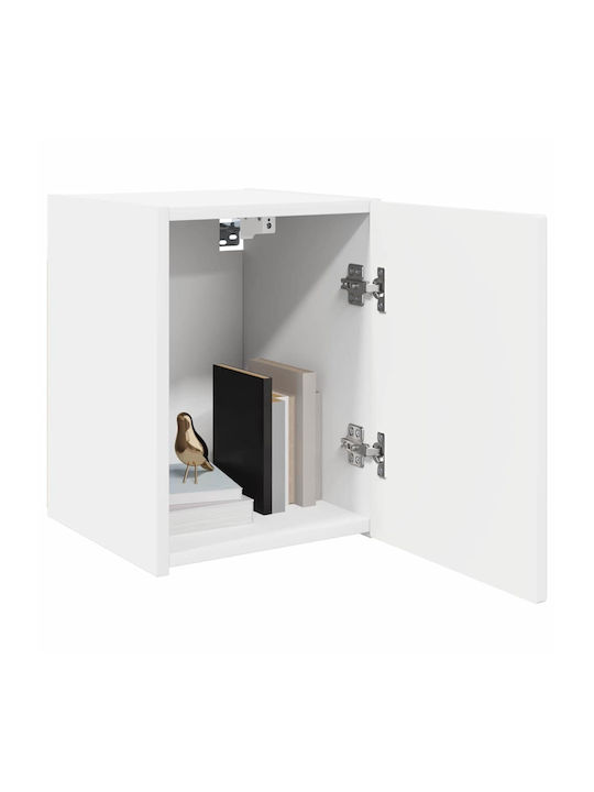 Wand Wohnzimmer Schrank aus Spanplatte Weiß 30x31x40cm