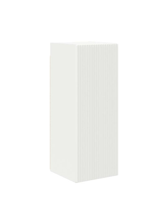 Wand Wohnzimmer Schrank aus Spanplatte Weiß 30x31x80cm