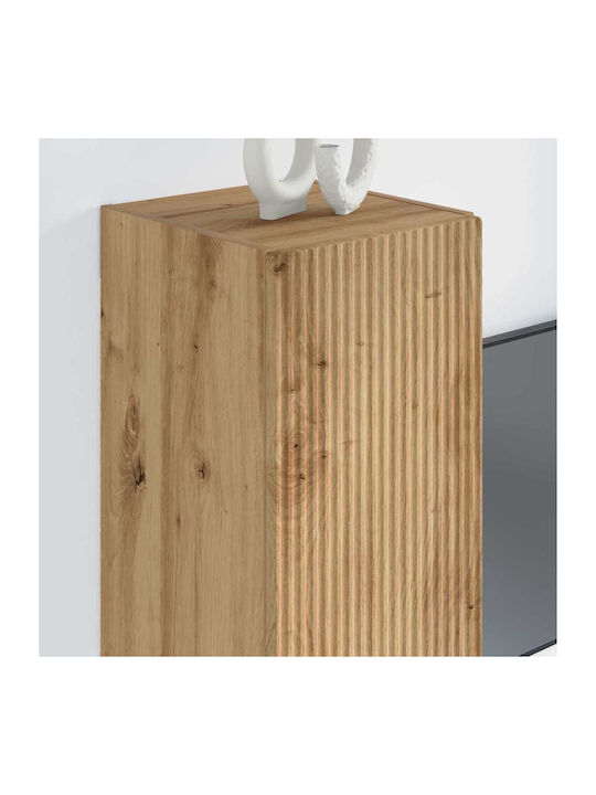 Wand Wohnzimmer Nischenschrank aus Spanplatte Karydia 30x31x80cm