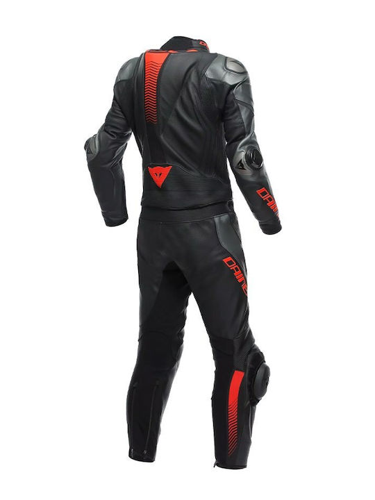 Dainese Laguna Seca 5 Мъжки Кожен мотоциклетен костюм Черен