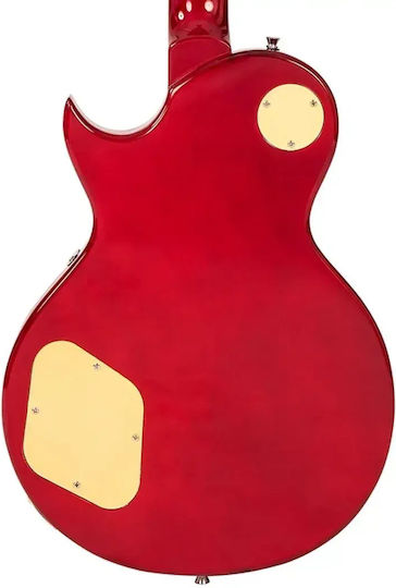 Encore Set Elektrische Gitarre Weiß mit Tasche