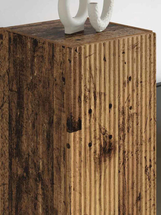 Living Room TV Unit Old Wood L30xW31xH100cm