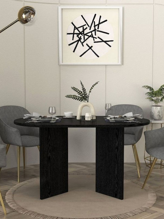 Cortado Tisch Speisesaal Holz Sencron Black 138x80x75cm