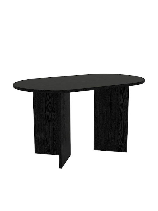 Cortado Tisch Speisesaal Holz Sencron Black 138x80x75cm