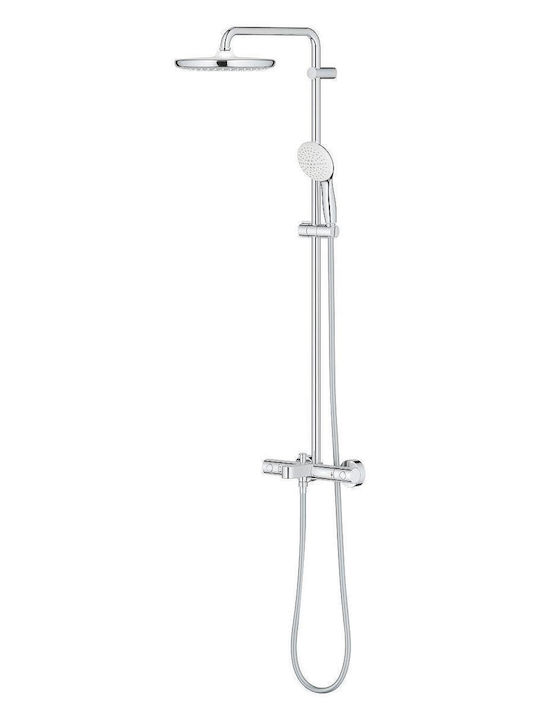 Grohe Στήλη Ντουζ με Μπαταρία Λευκή