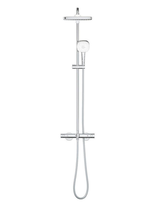 Grohe Στήλη Ντουζ με Μπαταρία Λευκή