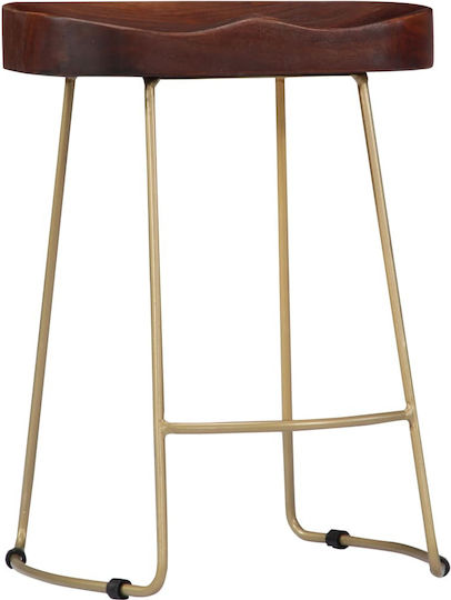 Stool Bar Wooden Gavin Brown 2pcs 46x38x52cm