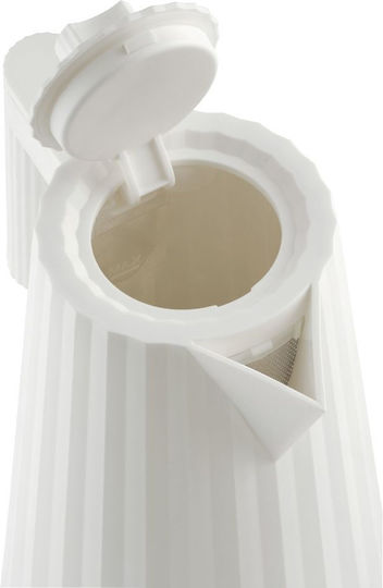 Alessi Plisse Βραστήρας 1.7lt 2200W Λευκός