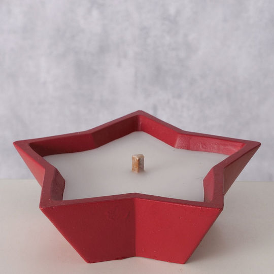 MSA Dekoratives Kerze Rot 14x5cm 1Stück