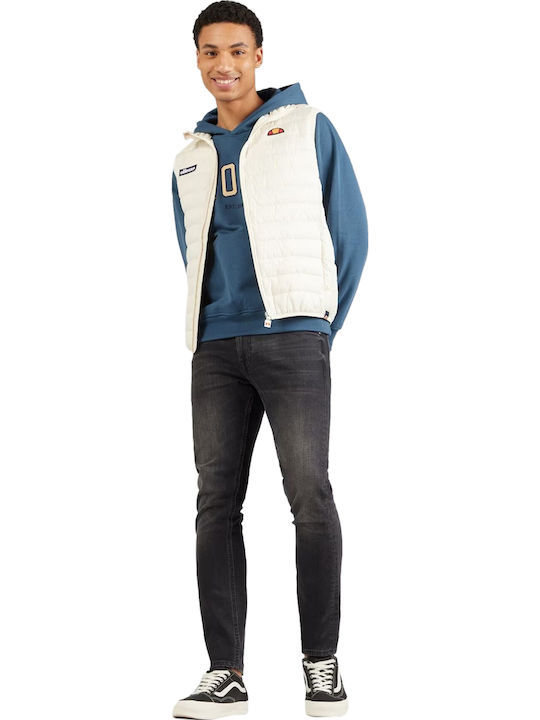 Bardy Sleeveless Athletic Jacket Ecru