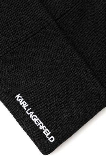 Beanie Männer Beanie Gestrickt in Schwarz Farbe
