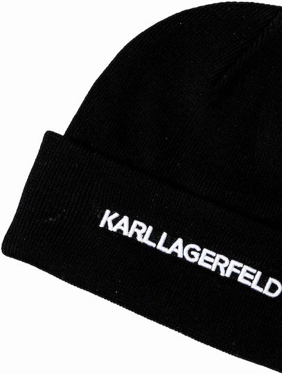Beanie Männer Beanie Gestrickt in Schwarz Farbe