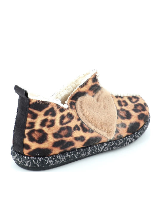 Winter Women's Slippers Beige