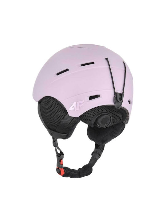 4F Kinder Ski & Snowboard Helm in Rosa Farbe