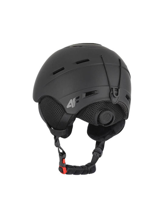 4F Kinder Ski & Snowboard Helm in Schwarz Farbe