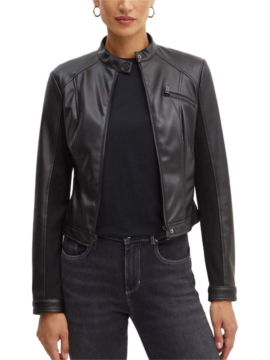 Γυναικείο Biker Jacket Μαύρο